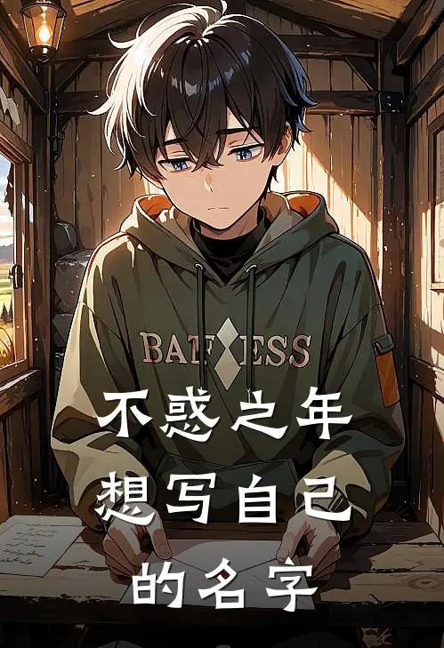 不惑之年想写自己的名字