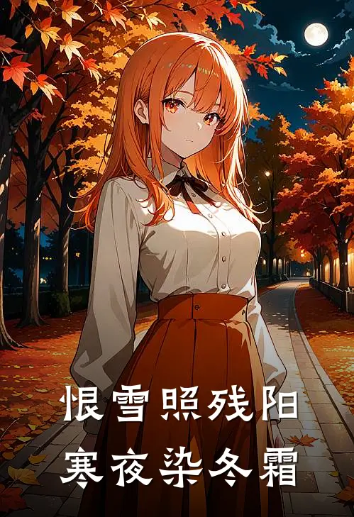 恨雪照残阳，寒夜染冬霜