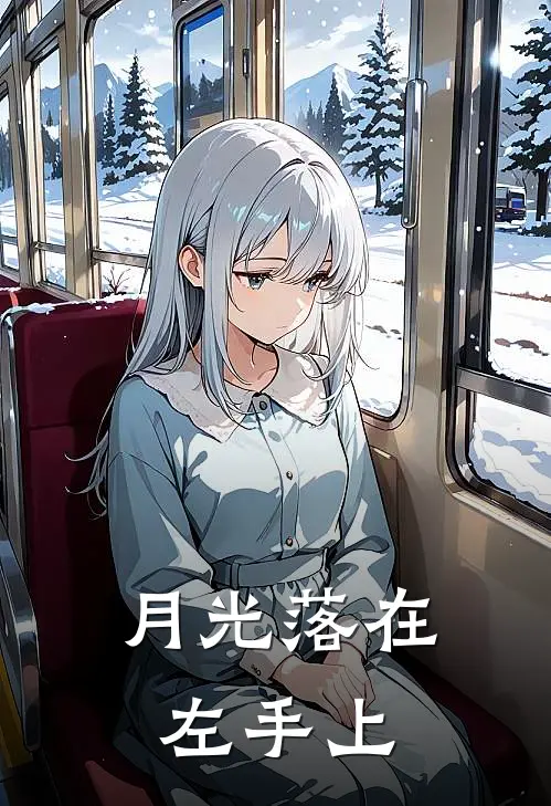 月光落在左手上